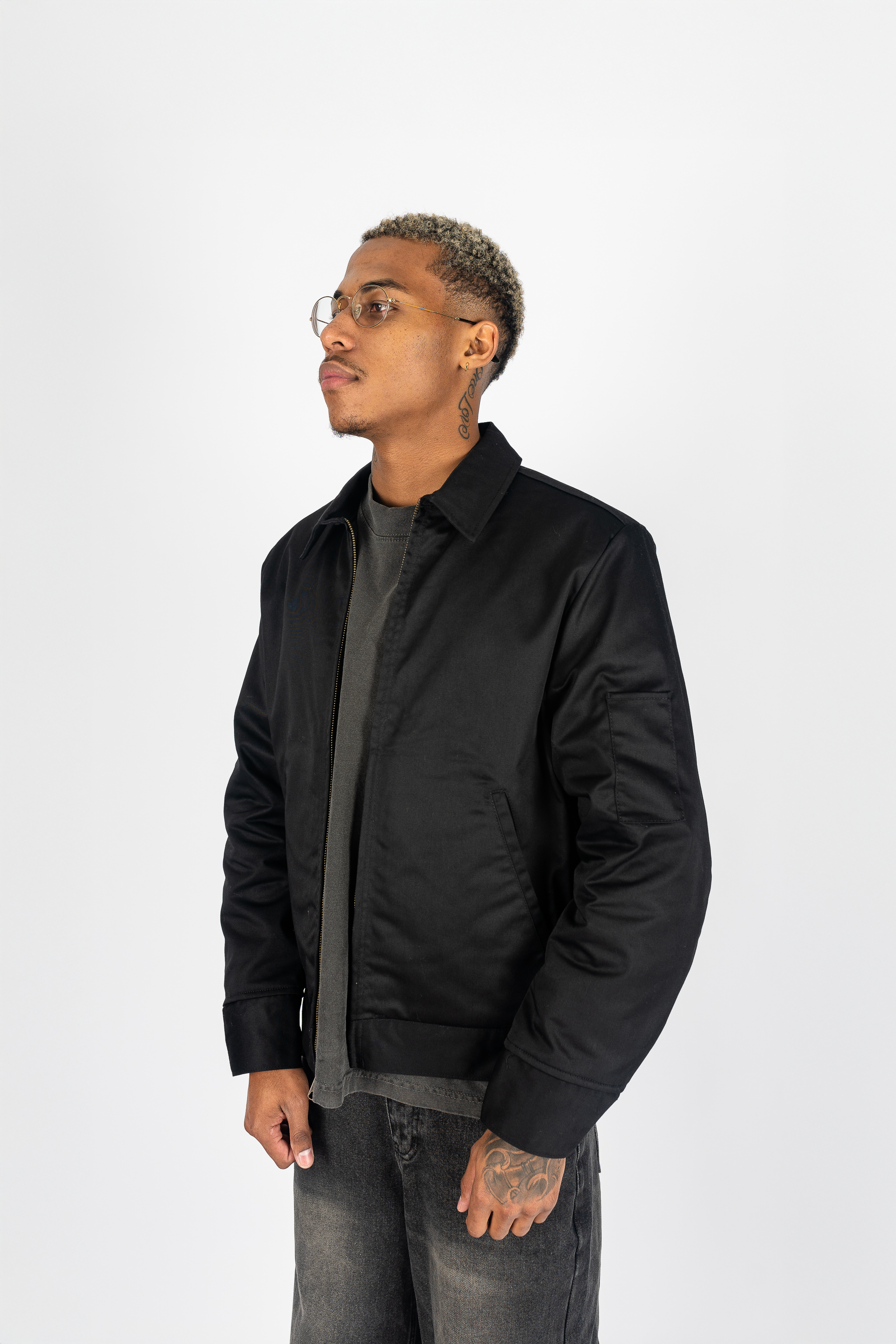 Gefütterte Mechanikerjacke