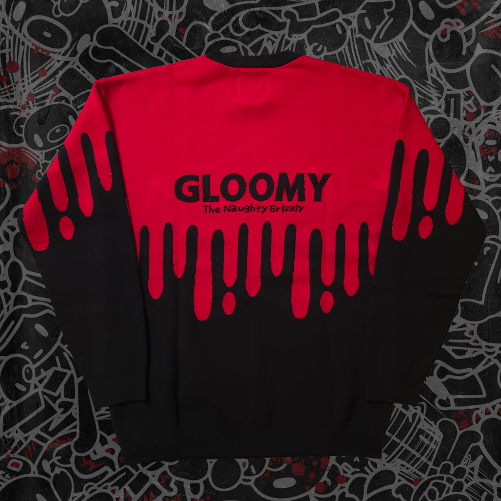 Gloomy Drip Strickpullover