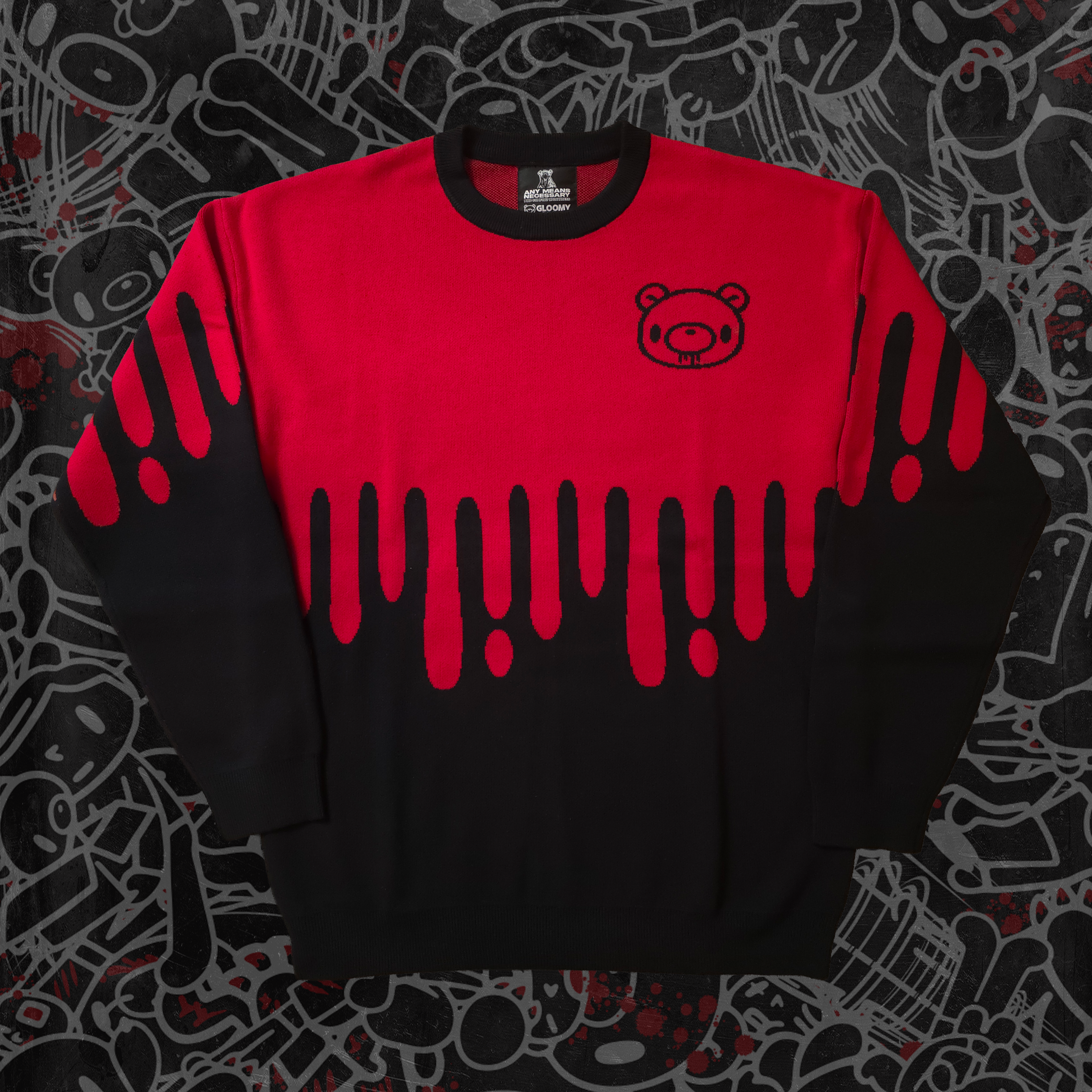 Gloomy Drip Strickpullover