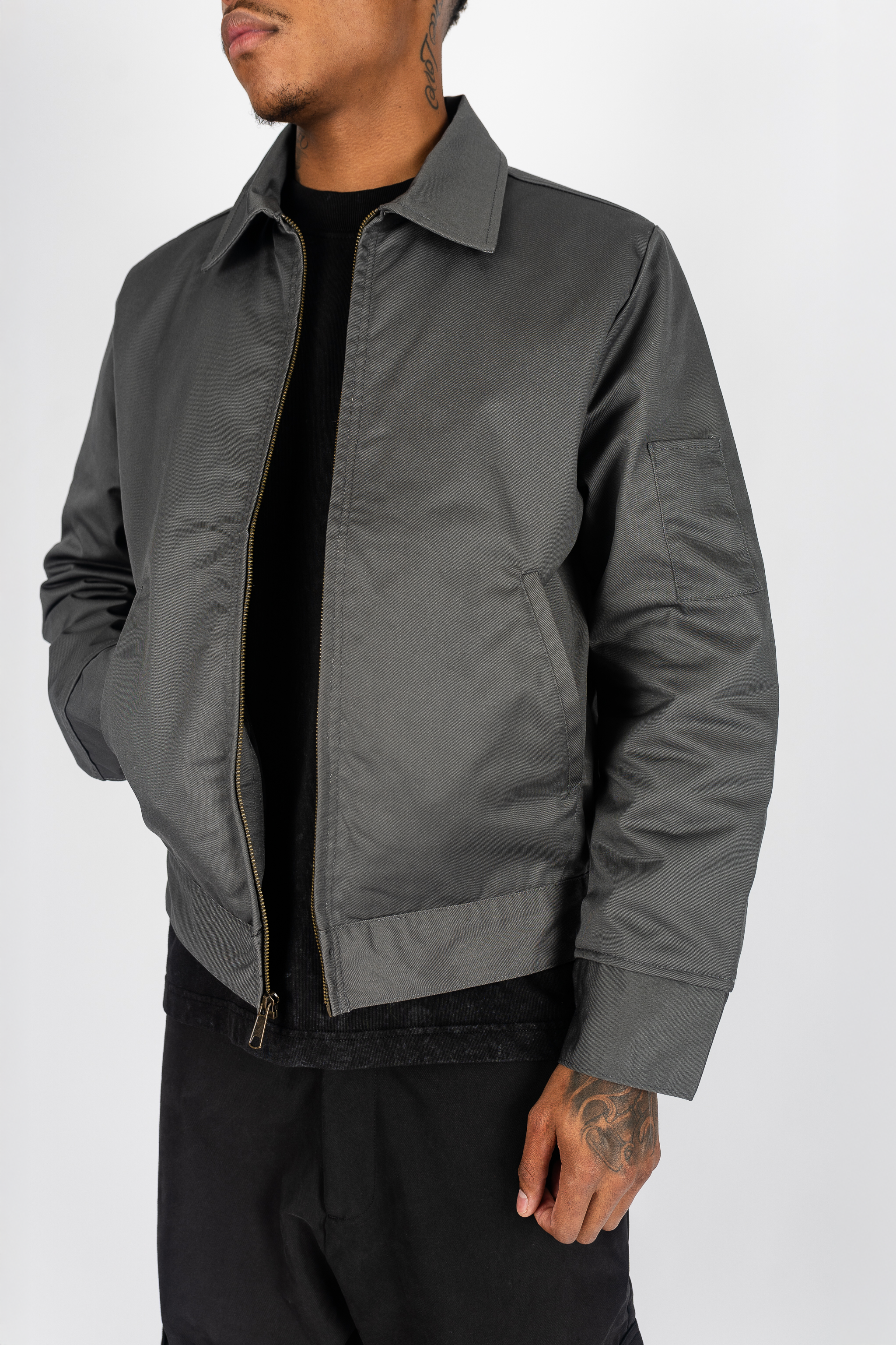 Gefütterte Mechanikerjacke