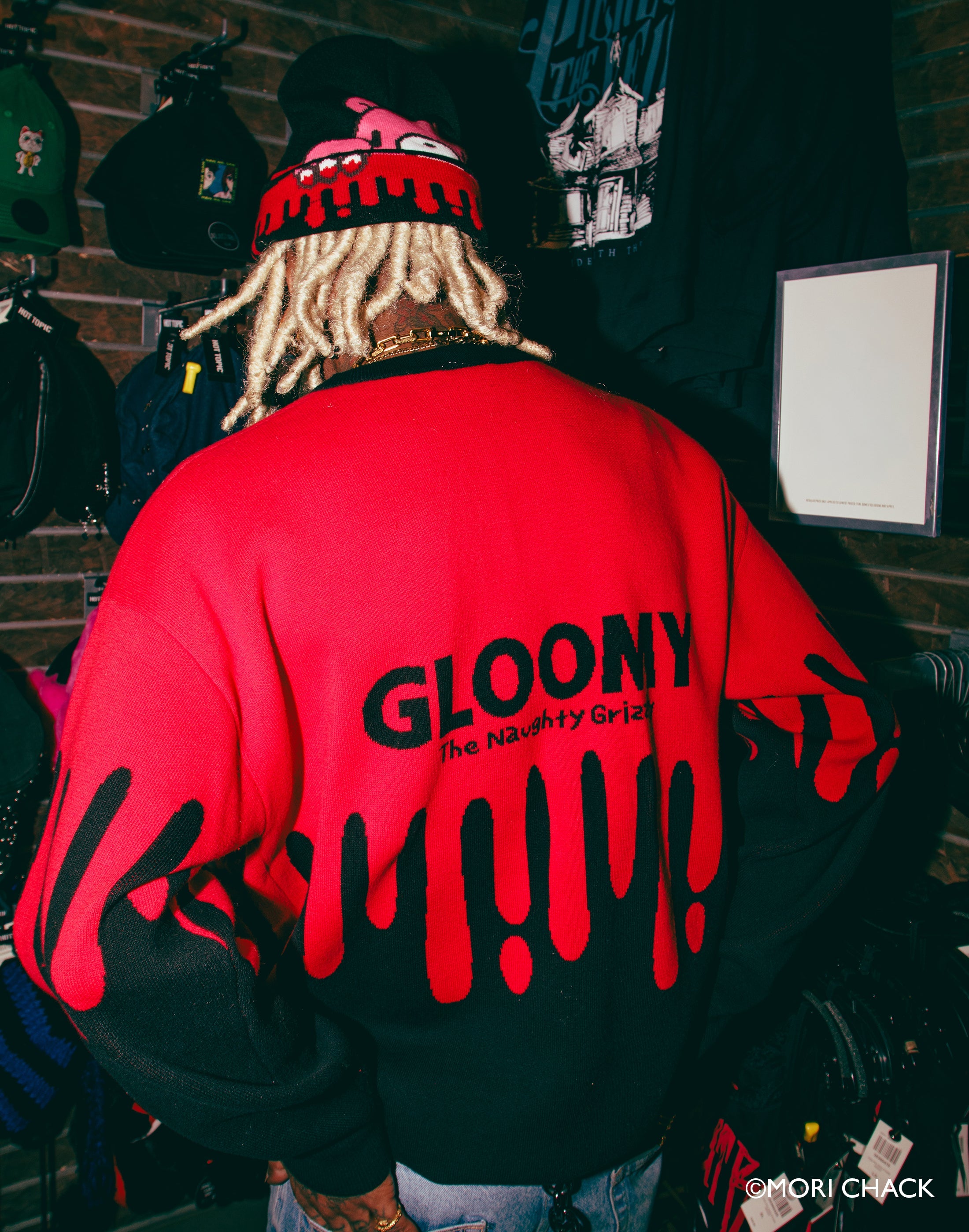 Gloomy Drip Strickpullover