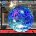 LEDIUP Globe LED Screen Indoor 360 Degree Full Color Video Flexible Ball Sphere Globe LED Display Advertising Screen in Stock