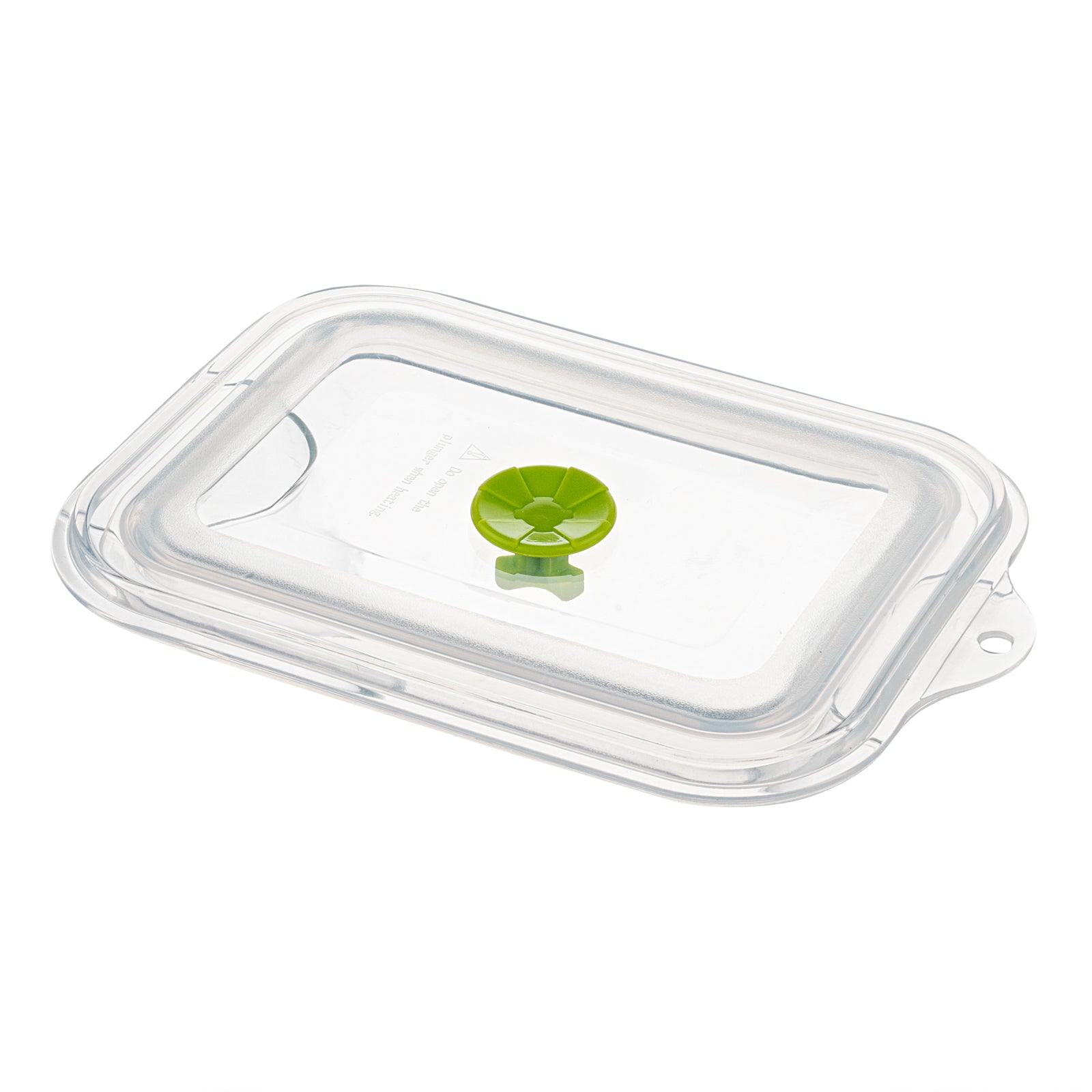 Fresh Hero 32 oz Green Silicone Airtight Food Storage Container - with Vented Lid, Collapsible - 7 3/4" x 5 1/2" x 2 3/4" - 20 count box