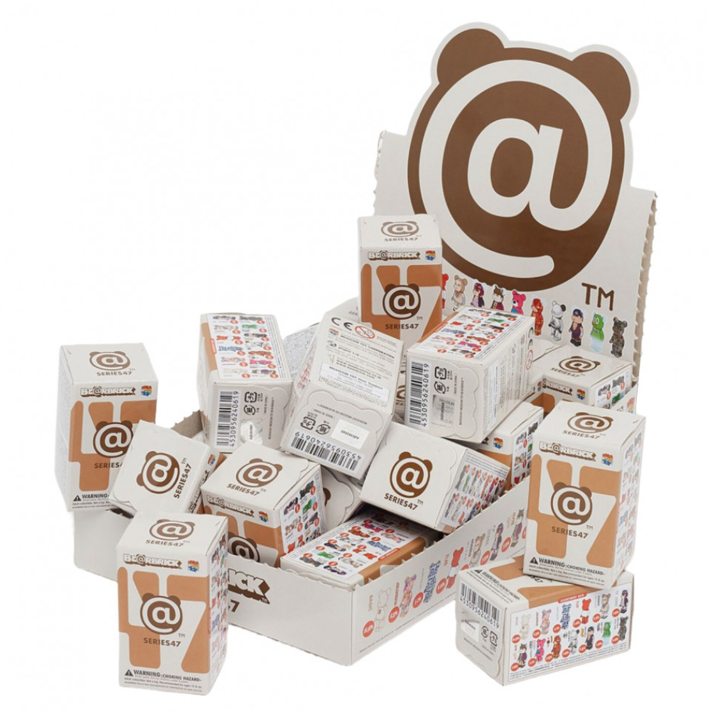 BEARBRICK SERIE 47 – EINZELNE MYSTERY BLIND BOX FIGUR