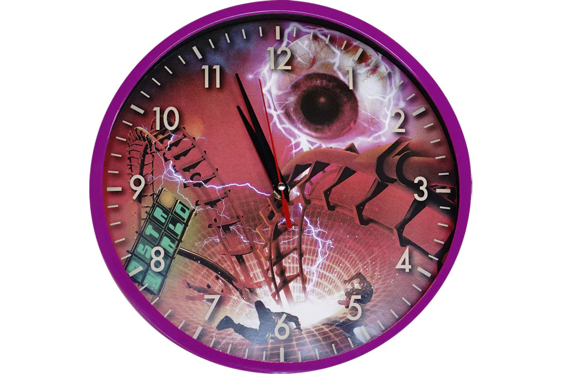 TRAVIS SCOTT (LIMITED EDITION) 2021 ASTROWORLD MERCH - ROLLER COASTER WANDUHR