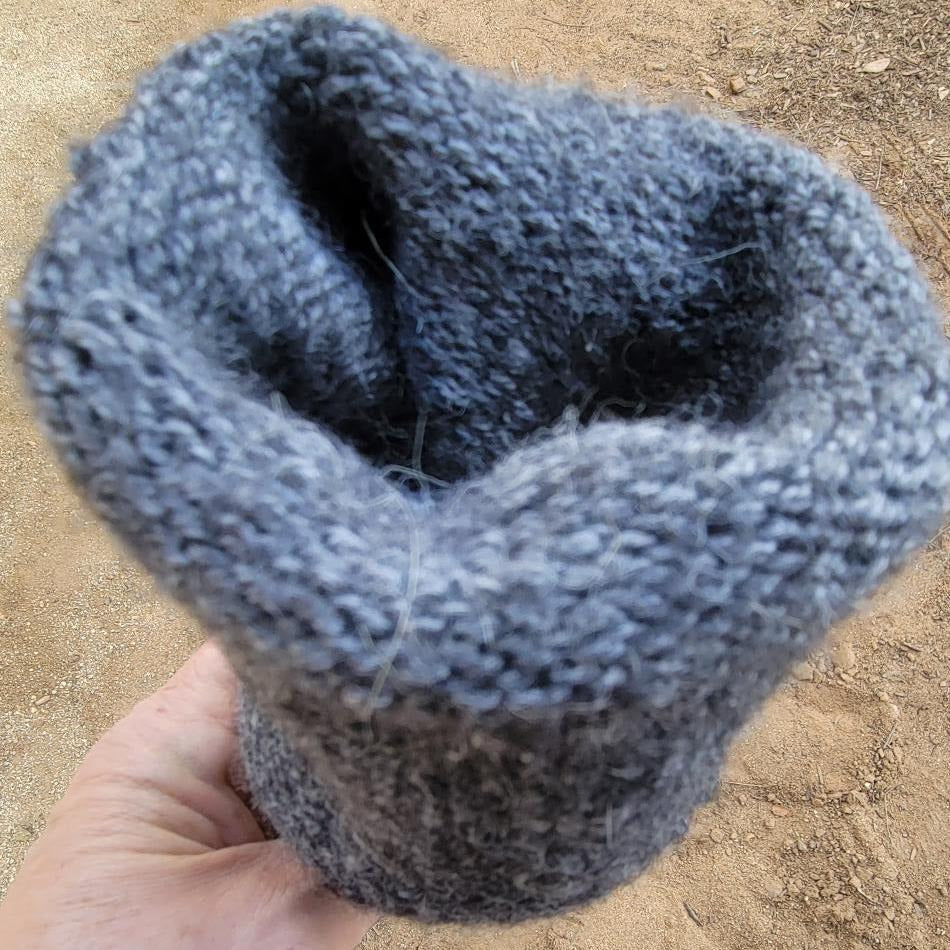 Superwarme, extrem dicke Alpaka-Socken
