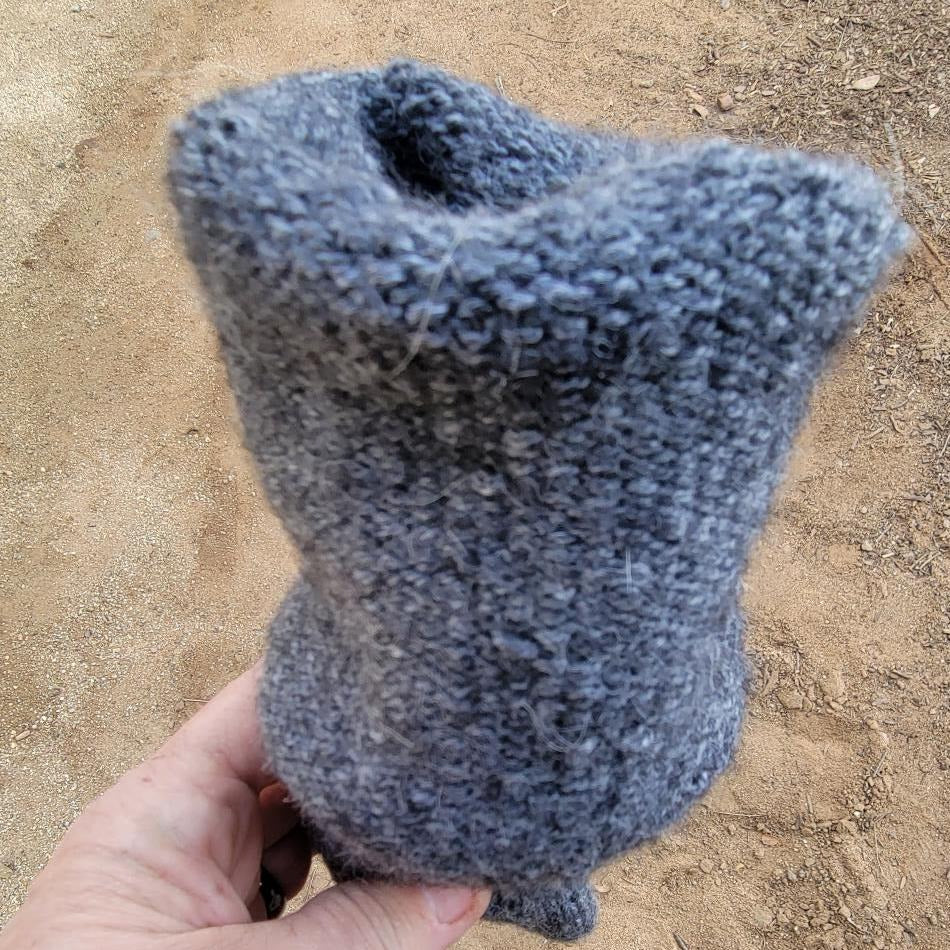 Superwarme, extrem dicke Alpaka-Socken