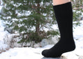 Superwarme, extrem dicke Alpaka-Socken