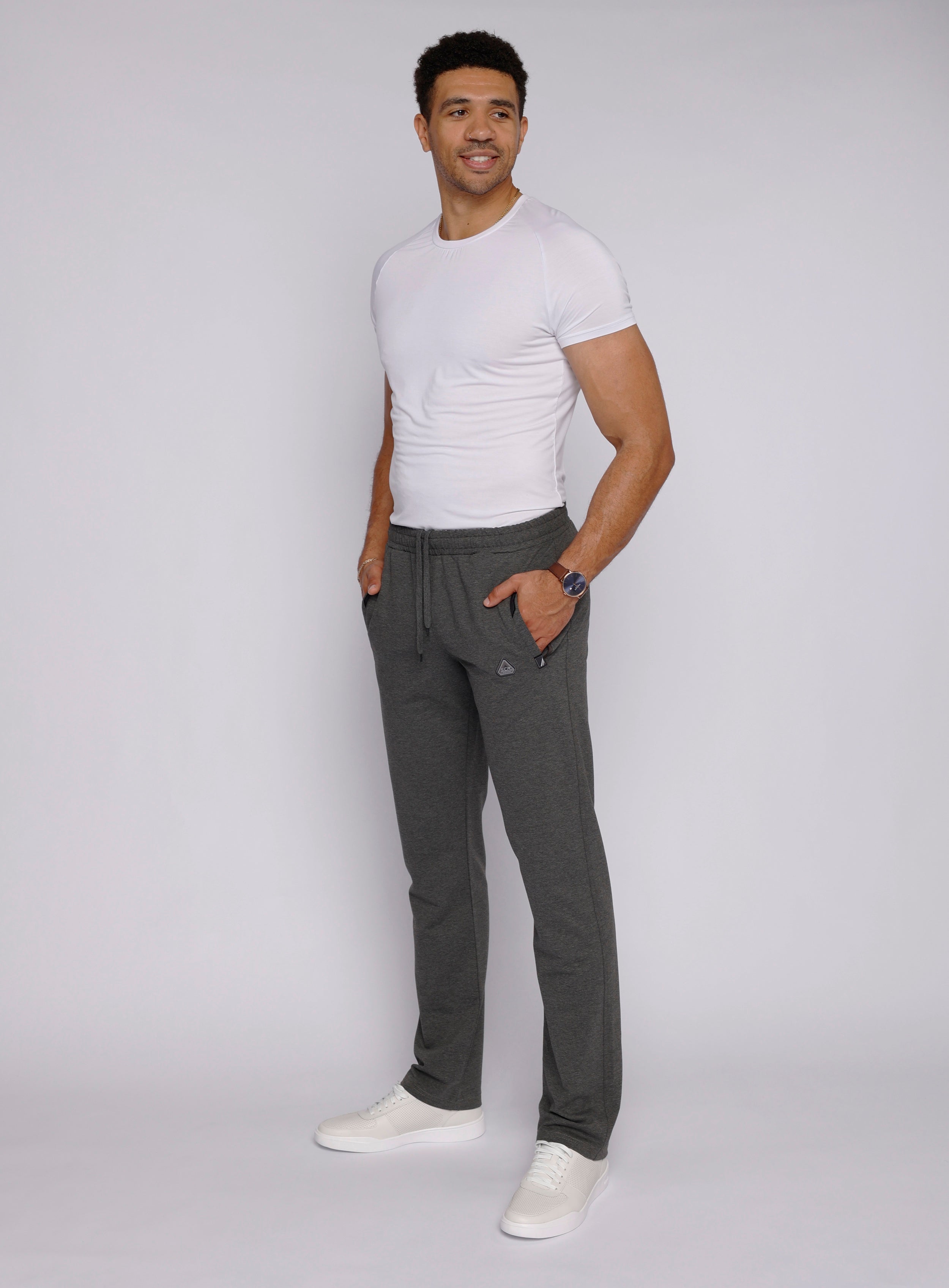 Ganztägig bequeme Sport-Sweatpants – Gerade (Tall Fit)