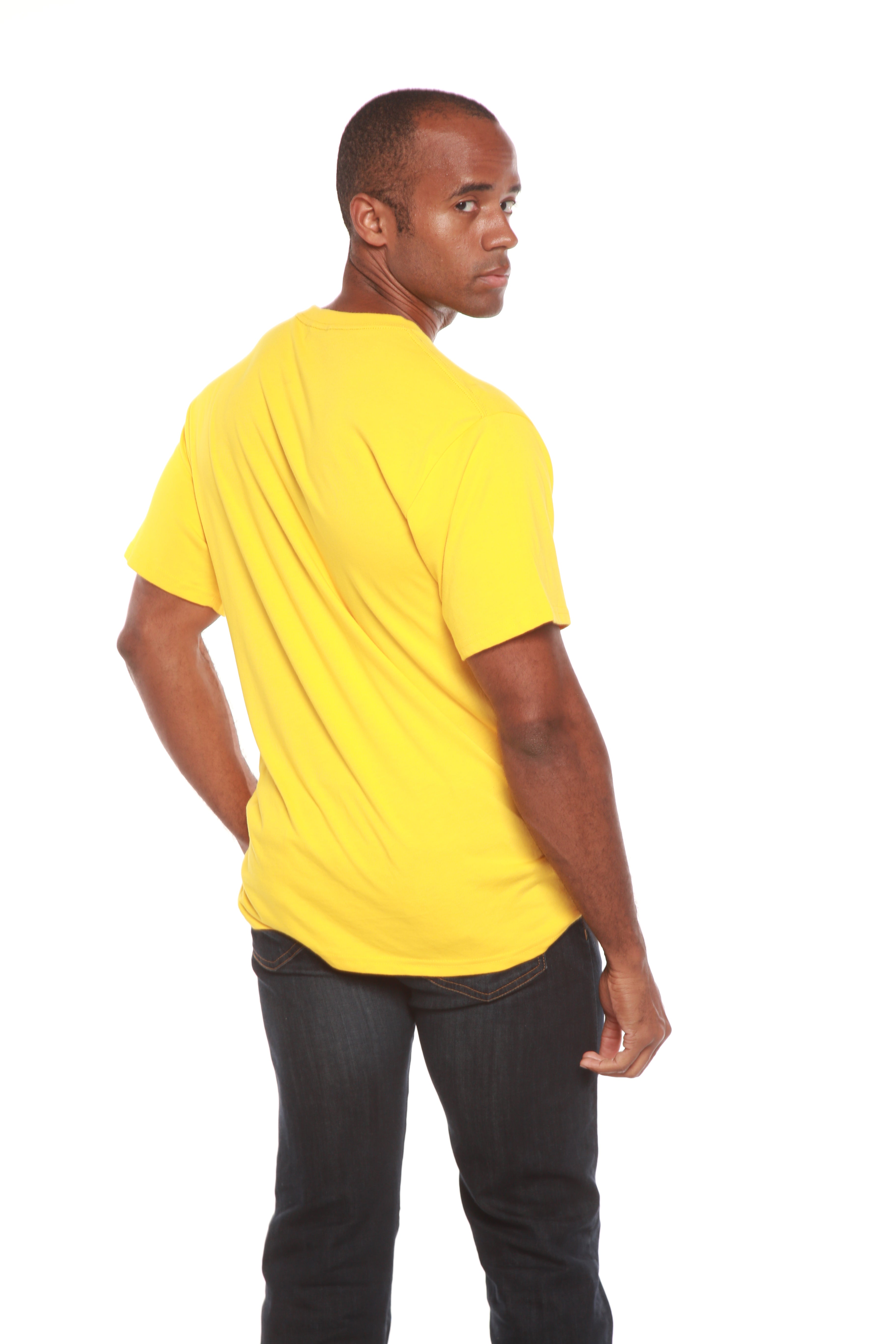 Ausverkauf Herren Bambus Kurzarm T-Shirt - Klassischer Schnitt