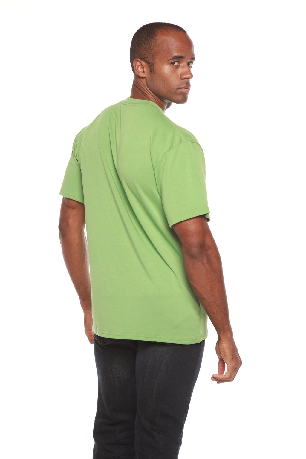 Ausverkauf Herren Bambus Kurzarm T-Shirt - Klassischer Schnitt
